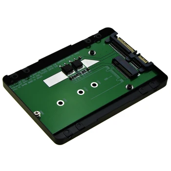 B+M pentru M. 2 SSD SATA de 2.5 SATA 6Gbps adaptor de card cu cabina de Soclu 2 unitati solid state SSD converti SATA 22Pin 3.0 Caz de Metal