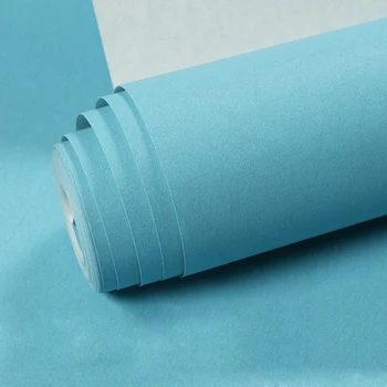 Modern Stil Nordic gazete de Perete Decor Acasă Solid Mătase de Culoare Tapet Texturat pentru Pereti Material Dormitor Hârtie de Perete Verde Albastru