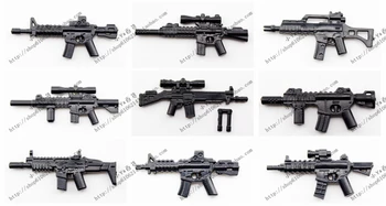 2018 noi Militar Seria Personalizate de poliție swat arma arma armata Caramida Brațele Weapon Pack Pentru City Police SWAT Puști, Grenade