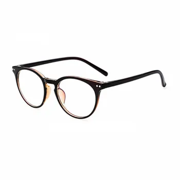 2017 moda mare rama de ochelari bărbați femei retro vintage decorative rame fără lentile rotunde de sticlă cadru oculos de grau