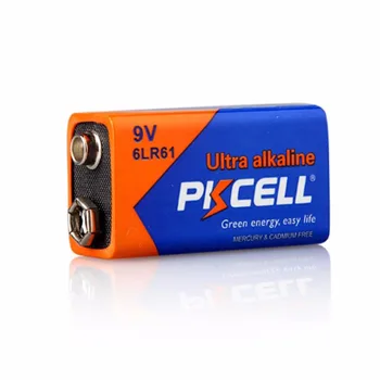 1bucată/card* 3 6LR61 9V Super AlkalineDry Baterie pentru Alarmă, casetofon,Instrumente etc-PKCELL