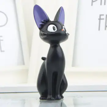 Diy De Desene Animate Drăguț Pisici Negre Anime Japonez Figurine De Rasina Kawaii Cat Desktop Decor De Basm Grădină Miniaturi Gradina Decor Acasă