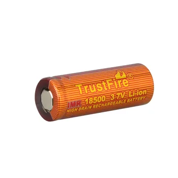 2 buc acumulator TrustFire 3.7 V 1100mAh Capacitate Mare IMR 18500 Li-ion Baterie Reîncărcabilă de Înaltă Mărire pentru Lanterne LED-uri Faruri