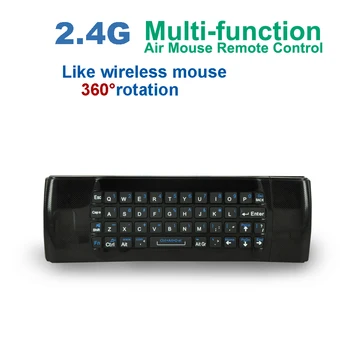 Mini Tastatura Wireless 2.4 GHz, Telecomanda Air Mouse-ul Motion Sensing Joc Combo Obturatorului Gamepad Pentru Android TV Box PC-ul