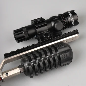 Compusul Arc Recurve Laser-Arc Tir cu arcul Lanternă cu 25,4 mm/30 mm domeniul de Aplicare Inel de Montare pentru 20mm Weaver Picatinny Feroviar