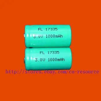 2x 17335 3.0 V 1000mAh baterie Reîncărcabilă Baterii CR123A