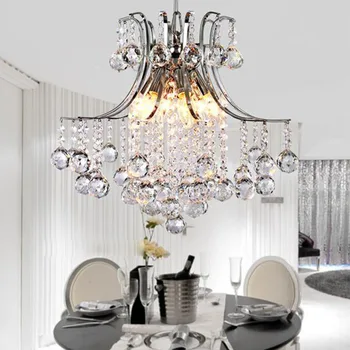 Modern, Elegant Candelabru de Cristal Plafon de Lumină agățat Pentru Camera de zi Dormitor Bar Decor Nunta de Iluminat corp de iluminat