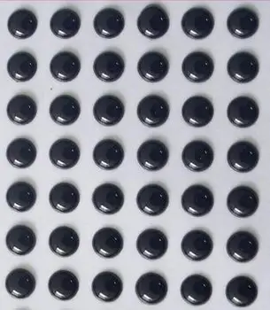 3mm 4mm 5mm 6mm Negru Culoare Pescuit Ochii Holografice 3D Pește Atrage Ochii pentru Crankbait Greu Momeala Nevopsite Momeli de Pește Abordează