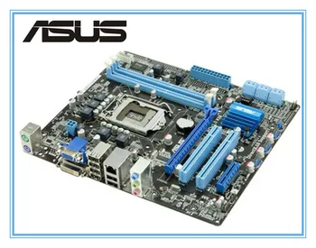 ASUS original, placa de baza P7H55-M PLUS H55 suport I3 I5 I7 Desktop placa de baza Socket LGA 1156 DDR3 8GB placa de baza uATX