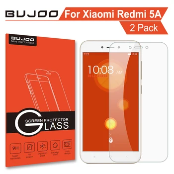2 Pachet Original BUJOO Real 2.5 D 0,3 mm 9H Clear Ecran Protector din Sticla Temperata Pentru Xiaomi Redmi 5A Xiomi Hongmi 5 UN Film HD