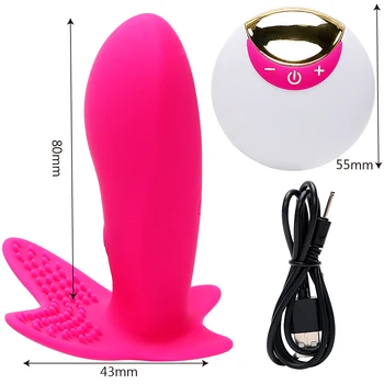 IKOKY G-spot Wireless de Control de la Distanță de sex Feminin Masturbator Jucărie Sexuală pentru Femei Strapless Vibrator 10 Frecvența Reîncărcabilă
