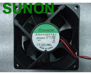 SUNON KD2408PTS1 8CM 8025 80*80*25 mm Original 24V 1.7 W invertor de fan