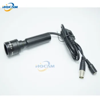 HQCAM Meniu OSD 600TVL Sony CCD Color 2090+639\638 Bullet Camera Mini Camera CCTV 9-22mm varifocal manual zoom Industriale