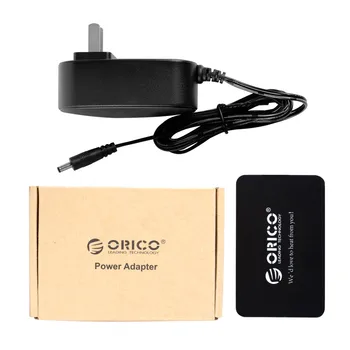ORICO PA30W ABS rezistent la Foc 12V2500mA Perete Convertor Incarcator Adaptor de Alimentare DC 3.5 mm Cablu de Alimentare 100cm UE NE-a UNIT AU Plug Negru
