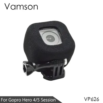 Vamson pentru GoPro Hero 4 session/5 sesiune Accesorii Spumă Vânt Ecran Anti-Zgomot produs de Vânt Parbriz Capac Pentru gopro 4s/5s VP626