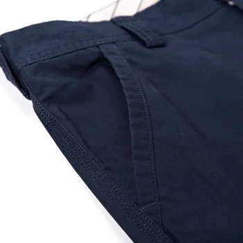 HANQIU 2018 Vara Barbati pantaloni Scurți de Marfă Vrac Direct de Moda Bumbac Barbati Armată Militar Pantaloni scurți pentru Plus Dimensiune 44