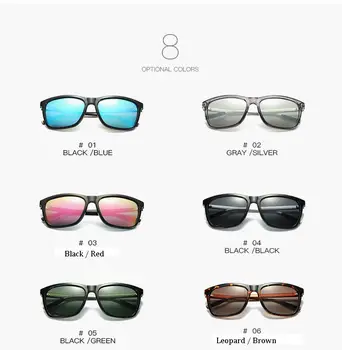 CHUN Polarizate AluminumTR90 ochelari de Soare Barbati de Brand Designer de Conducere Ochelari Femei de Moda de Epocă Ochelari de Soare UV400 + Y1 Caz