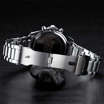 CURREN Mens Ceasuri de Top Marcă Militară de Lux Ceasuri de mână din Oțel Oameni de Afaceri Ceas de Ceas rezistent la apa Relogio Masculino xfcs