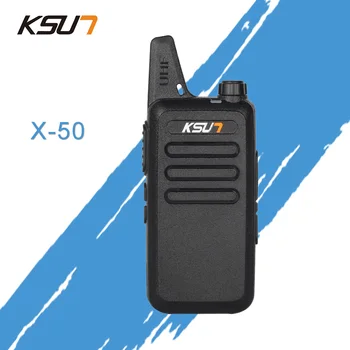 Walkie talkie KSUN X-63TFSI Sunca Două Fel de Radio walkie talkie Dual Band de Emisie-recepție BUXUN X-63(Negru)