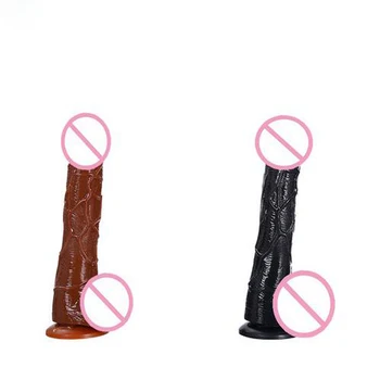 Violente reale de spațiu Mare Dildo Penis cu Textură Ax & ventuza Puternica Jucărie Sexuală pentru Femei sexty Magazin Adult Sex Produsele