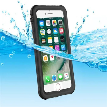 Seonstai Complet Sigilat, rezistent la apa Snowproof Touch ID Scufundări Subacvatice Mat de Caz Pentru iphone 8 7 7 6 Plus 6s Plus 5 5s Acoperă Shell