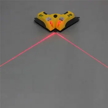 Unghi Drept De 90 De Grade Vertical Orizontal A Liniei Laser De Proiectie Pătrat Nivelul Nivele Cu Laser