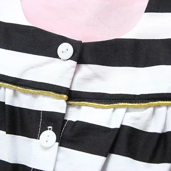 Copil nou-născut haine de Vara din Bumbac stripe Bow pentru Sugari Rochii Pentru Fete jocuri pentru copii fete de îmbrăcăminte, 1-5a