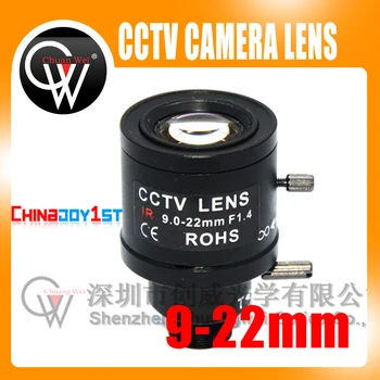 5pcs/lot 9-22mm obiectiv Varifocal Iris Fix cu infrarosu CCTV aparat de Fotografiat cu Zoom Bord CCTV Obiectiv Pentru CCTV aparat de Fotografiat