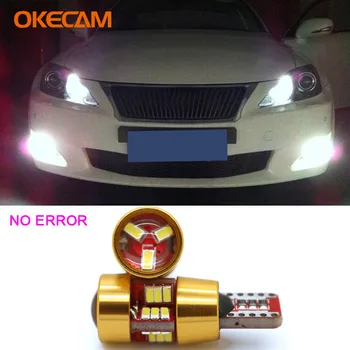 OKECAM 2x T10 W5W LED Parcare Clearance-ul de Lumini Partea de Pană Lampa pentru Lexus RX300 IS250 RX GS300 RX330 GS RX350 IS200 LX470 NX