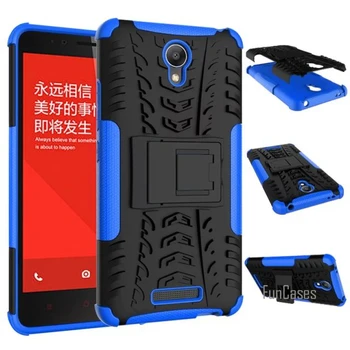 Pentru Xiaomi Redmi Note 2 Caz 5.5 inch Hibrid Kickstand Uimi Accidentat Armura de Cauciuc Greu PC+TPU Functia de Stand Acoperi Cazuri