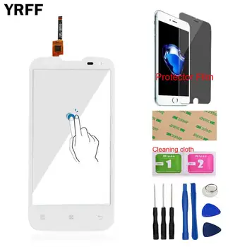 YRFF Mobil Touchscreen Fata Pentru Lenovo A830 Ecran Tactil Digitizer Sticla Panou Lentila Senzorului de Instrumente Gratuite de Film Protector de Adeziv