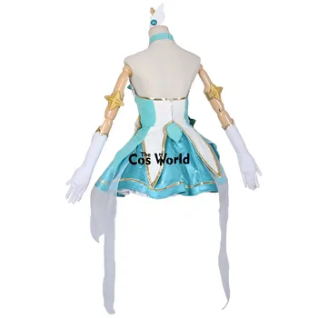 LOL Stele Guardian Fată Magică Soraka Tub Topuri Rochie Uniformă Tinuta Jocuri Costume Cosplay