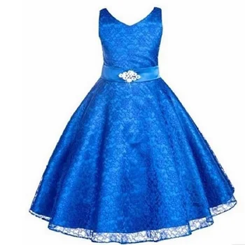 Noi Fete de Vară Rochie de Anul Nou Haine de Nunta de flori fata rochie de flori dantelă rochie de printesa pentru Fete Pentru Copii haine de fata