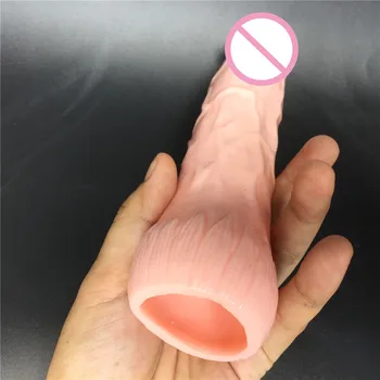 Realist penis mâneci,penis extender,delay spray Dick Prezervative developpe,cap solid extinde,jucarii Sexuale pentru sexul cu un bărbat de produse