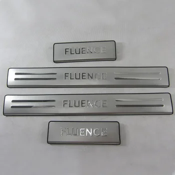 De înaltă calitate din oțel inoxidabil, Placă de Uzură/Pragului de Ușă pentru anii 2011-Renault FluenceCar styling