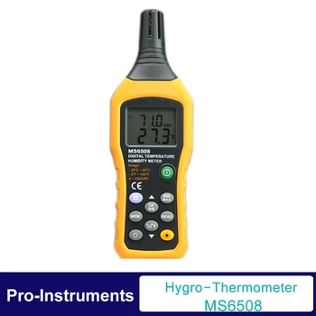 MS6508 Industriale Digital Metru Umiditate Termometru Hygro-termometru Termo-higrometru Bulb Umed de Temperatura Punctului de Rouă