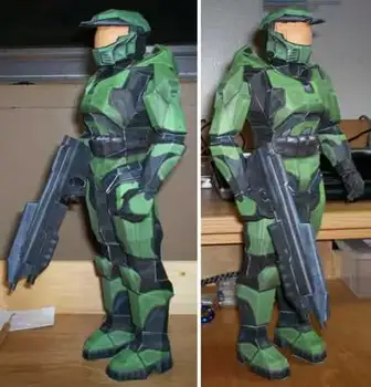 Halo Război Comando Echipa Genesis 3D Model din Hârtie