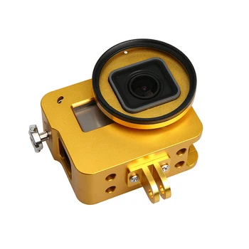 52mm UV Lentile cu filtru de Protecție Carcasă Cadru Cazul Capac Obiectiv Capac Pentru GoPro Hero 6 5 4k Go pro Sport Kit Accesorii aparat de Fotografiat