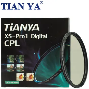 Wtianya CPL 86mm MC CPL c-polarizor filtru ultra-subtire ochelari de soare Pentru Sigma 150-500 Tamron 200-500