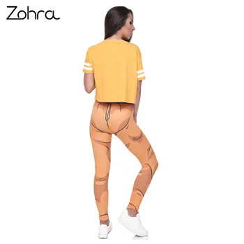 Zohra Fierbinte Vânzări Femei Legging Anime Imprimare Jambiere De Moda Confortabil De Înaltă Talie Pantaloni Femeie