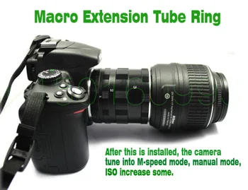Macro Extensie Adaptor Tub Inel pentru Canon DSLR