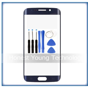 Original, de Înaltă calitate, Ecran Tactil Frontal Exterior Lentilă de Sticlă de Înlocuire Panou Pentru Samsung Galaxy S6 Edge Plus s6 edge+ G928 cu instrumente