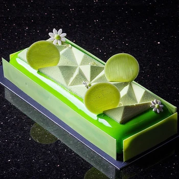 SHENHONG Silicon de Ciocolată în Formă de Diamant Tort Mucegai Pentru Congelate Fondante Mucegai Zahăr, Prăjituri de Decorare Instrument de Copt Instrumente dotari