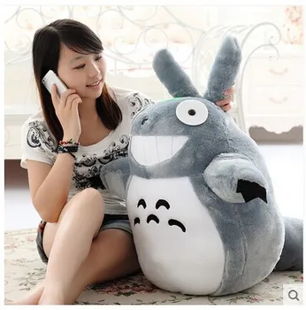 Mare 90cm Hayao Miyazaki Totoro jucărie de pluș, jucării cadou w2384