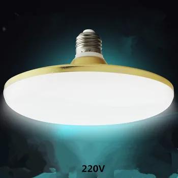 LED-uri de mare putere 220V AC bec ultra luminos Alb-lumina 15W/18W/24W/36W/50W E27 șurub atelier de economisire a energiei lampă de iluminat