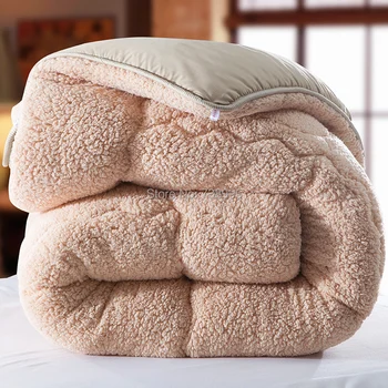 Quilt 150*200 cm, 2.5 kgs camoFleece quilt fular de iarnă doona edredon pătură groasă plapuma colcha comoforter cuvertură de pat