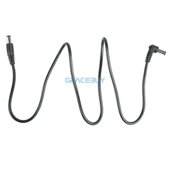 Pedala negru Cablu DC Dimensionarea 2.1 mm 8 buc De Vanzare, Chitara Efect de Patch-uri de Alimentare/ cablul de