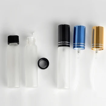100Pieces/Lot 10ML de Înaltă Calitate, Parfum de Călătorie Sticla cu Pulverizator Pentru Parfum Portabil Gol Cosmetice Caz Cu Aluminiu Pompa