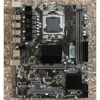 Noi HUANAN placa de baza X58 kit CPU cu cooler CPU USB3.0 LGA1366 X58 placa de baza CPU Xeon X5670 2.93 GHz 6 core 12 thread