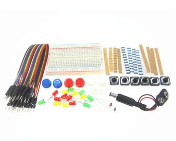 HAILANGNIAO 10set Starter Kit uno r3 mini Breadboard CONDUS de șuntare buton
